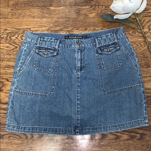 DKNY jeans mini skirt - Picture 1 of 6
